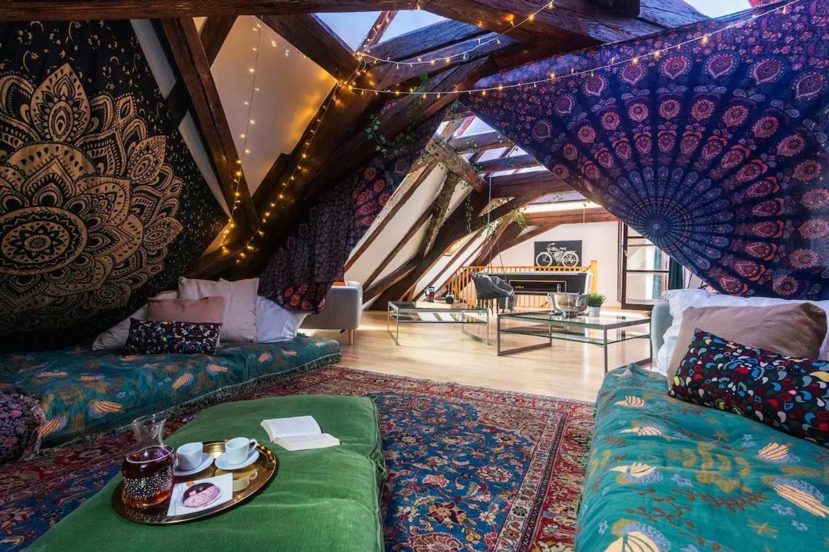 Apartment Fairytale Duplex - Billiard - Whirlpool - Cinema - Old Town Prag